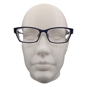 Bevel 8630 Be Evil DBDG Navy Blue Eyeglasses 53-16 Made in Japan